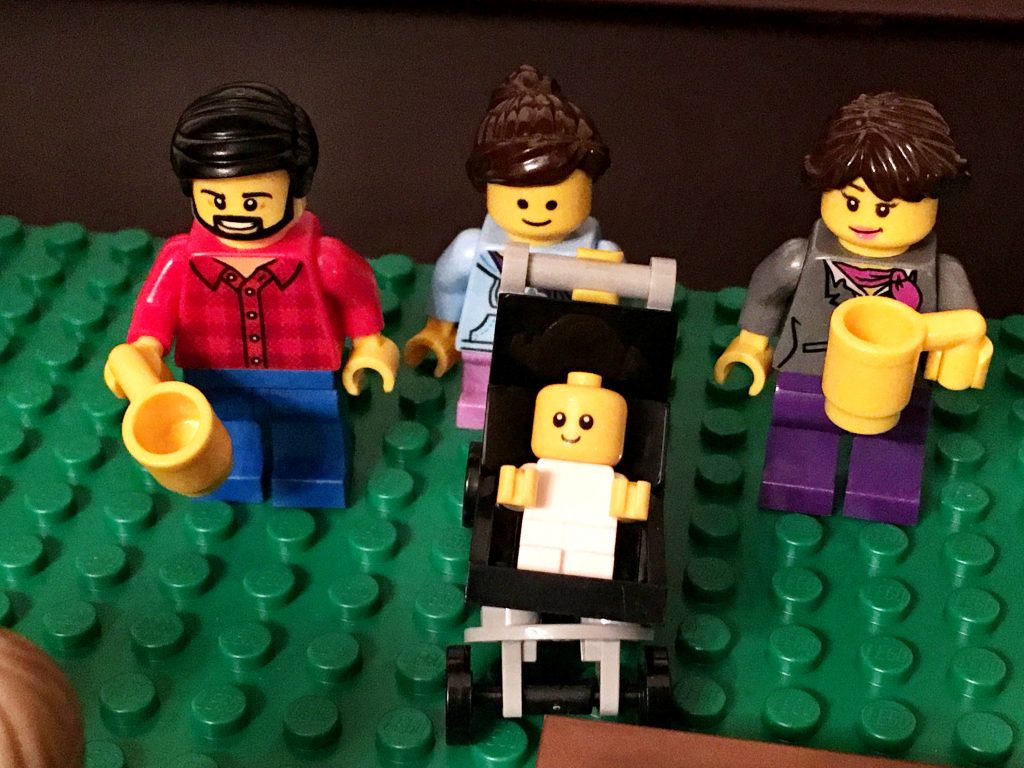 Even more realistic LEGO Smiths (notice the coffee cups.)